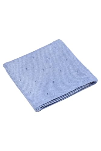 ANDER Coperta Neonato in Lana Merino 75x100 cm – Coperta per Bambini – Accessorio Comodo e Sicuro per Neonati e Bambini