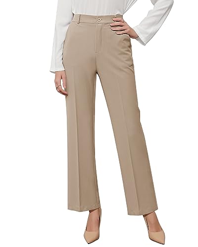 新品タグ付！MARK&LONA パンツ Pants WOMEN ベージュ S GRAPENT Women's Straight Leg Khaki Pants - Medium, Size 8, Size 10