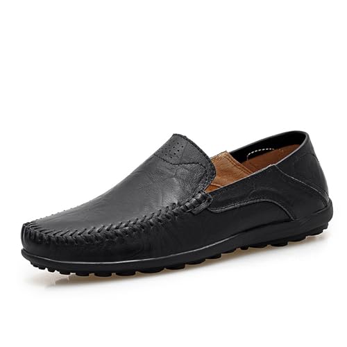 Men's Loafers Casual Slip On Shoes Soft Penny Loafers Breathable Lightweight Driving Shoes Comfortable Wide Width Mules4