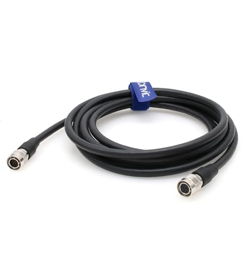 Câble d'extension Hirose 12 broches mâle femelle pour caméras Sony DXC-990 et Hitachi CCD