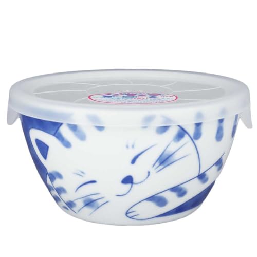 食器 軽量 薄手 ノンラップ小鉢 10.5cm/ ねこちぐらレンジパック(小) トラ/軽い食器 うすかる 猫 ネコ 可愛い 家庭用 和み 癒やし 贈り物 プレゼント 自分用