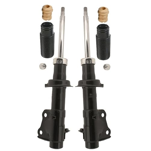 Wairau Suspension Kit Assembly Front Left Driver Right Passenger Upper Side Iron Chrome Struts Bellows for Toyota for MR2 Spyder 1.8L 2000-2005 SL1590