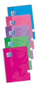 Oxford Zeszyty Spiralne 5 Kolorów