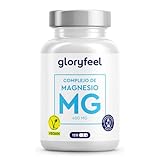 Magnesio Complex - 400mg Magnesio Elemental - Bisglicinato, Citrato, Óxido, Malato y Ascorbato - Premium 5 en 1 - Altas dosis y Bioactivo - 120 Cápsulas - Probado en laboratorio y Sin aditivos