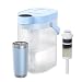 Produktbild Waterdrop FreshTaste ä Elektrischer Wasserfilter Kanne, 4L Wasserfilter Spender für Kühlschrank, Reduziert Kalk, Chlor, Blei, Kupfer, Reinigt, Blau (Ersatzfilter: WD-EWFS)