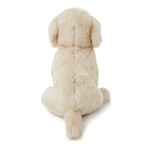 Zappi Co Labrador Plüschhund (25 cm) - Freundlicher, Kuscheliger Hund, Umweltfreundlich, Ideal für Junge Hundefans, Recycelt