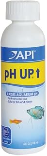 API pH UP Freshwater Aquarium Water pH Raising Solution 118 ml Bottle