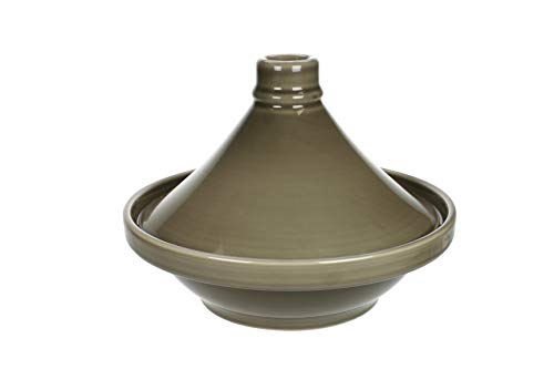 Cosy & Trendy 20225664 Tajín de Gres, 28 cm, Gris