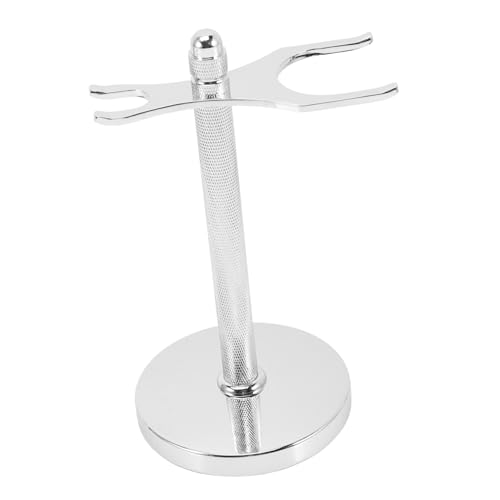 BIUDECO Metal Safety Razor Holder Brush and Razor Holder Base for Men's Shaving