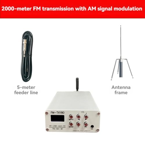 Transmetteur AM FM Bluetooth modulateur frequence audio prise EU