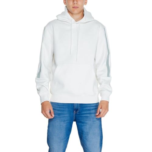 Image of Calvin Klein Mens White Color Sweatshirt (XL)