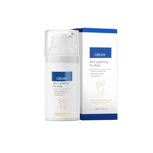 Starke Aufhellungscreme, Intimate Area Skin Whitening Cream, Vitamin C Dark Spot Remover Cream, Aufhellungscreme für Achselhöhlen, Knie, Ellbogen, Oberschenkel, Innenbeine (01)