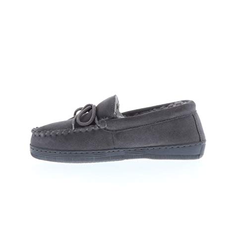 Image of Lamo Women's Ladies Moc Slip-On Loafer, Charcoal, 5 M US