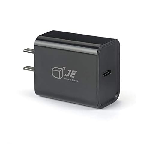 JE USB C Charger, 18W PD Fast Type C Charger, Wall Charger USB-C Power Adapter, for iPhone 15/14/13/12/12 Pro Max, MagSafe Charger, Galaxy Series Cover