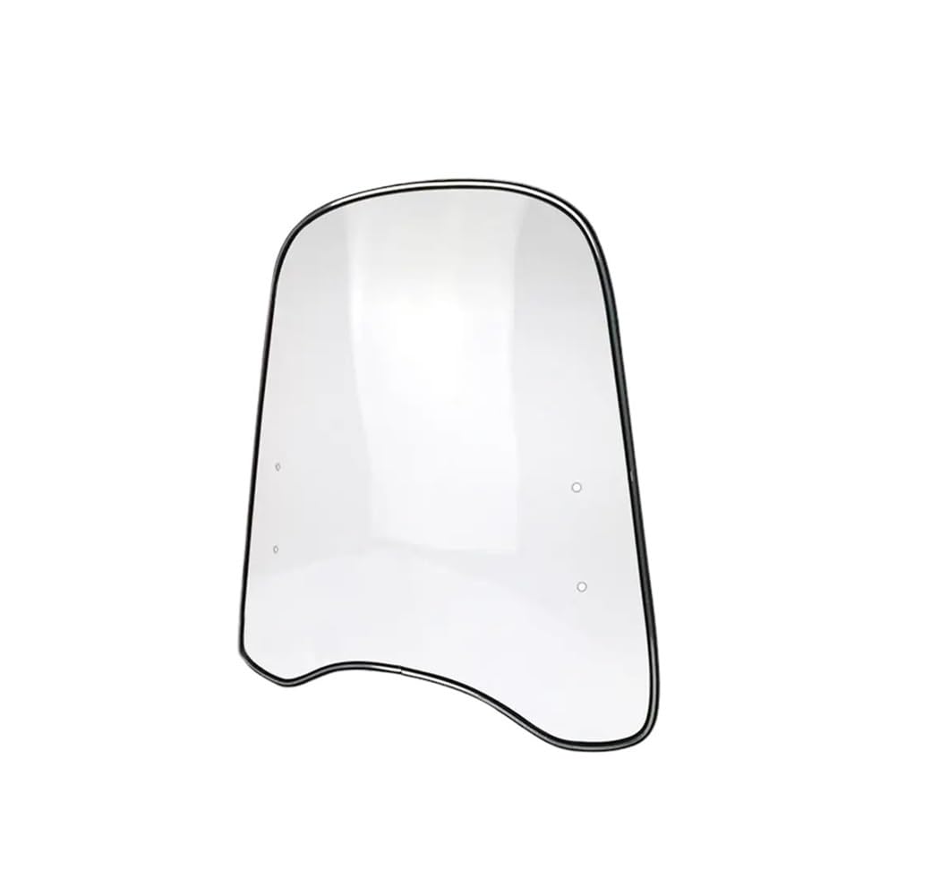 D'écran Déflecteurs Moto Pare-Brise De Moto Universel 18x16.7 Pouces, Grand Pare-Brise Transparent pour Motos, Déflecteur De Vent, Pare-Brise