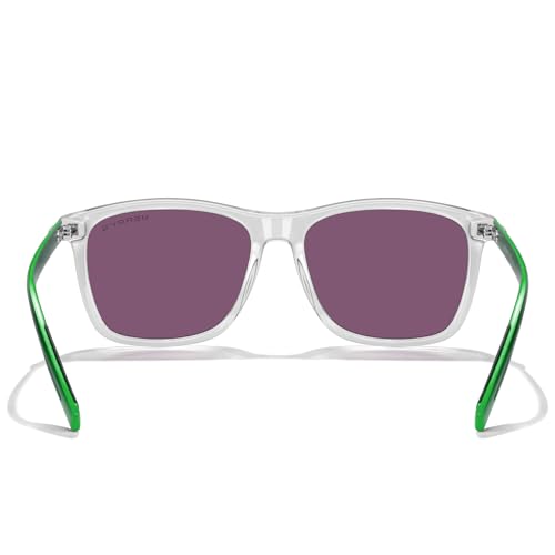 Image of MERRY'S Unisex Polarized Aluminum Sunglasses Vintage Sun Glasses For Men /Women S8286