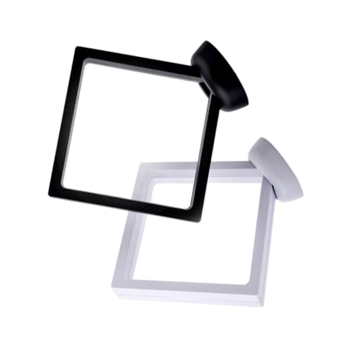 HOODANCOS 2pcs Nail Art Display Board Plastic Display Rack for Nail Polish Stands Mini Showing Stand