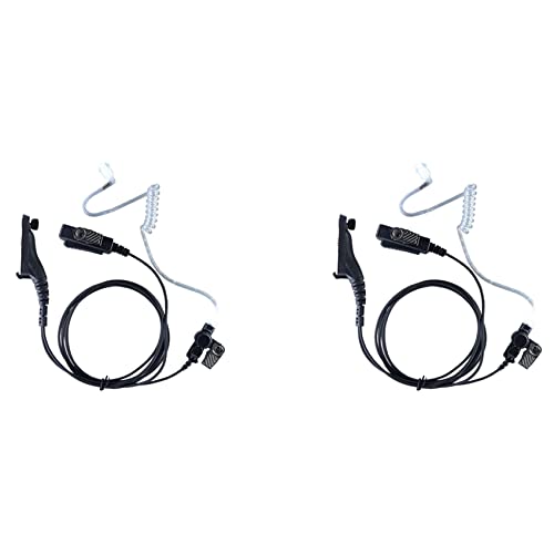 Janasiba 2 auriculares acústicos con micrófono para APX6000 APX4000 APX7000
