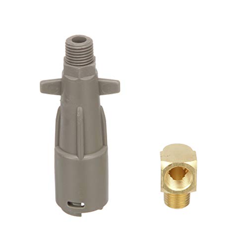 Attwood 8882-6 Mercury/Mariner Fuel Hose Fitting, Tank End, Twist-Lock Female, 1/4-Inch NPT Thread, Mates to 8892-6 and 14532-6
