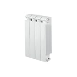 Chauffage central fonte aluminium 4 éléments blanc KLASS 600, 528w