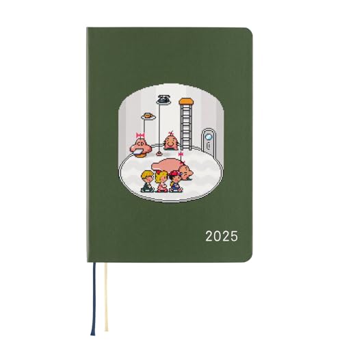 ほぼ日手帳 2025 HON MOTHER/うったり かったり どせいさんです。[A6/1日1ページ/1月/月曜はじまり]のサムネイル