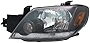 CarLights360: For Mitsubishi Outlander Headlight Assembly 2003 2004 Driver Side DOT Certified For MI2502150