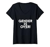 Photo Gallery donna gender is over | queer | nonbinary maglietta con collo a v Photo Gallery donna gender is over | queer | nonbinary maglietta con collo a v