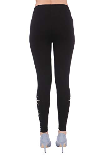 Image of Plus Size Printed Ankle Length Leggings for Women