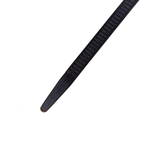 Ymkf Sqqr Black Disposable Heavy Duty Nylon Double Zip Handcuffs Restraint Disposable Police Nylon Ties Premium Plastic Wire Ties Pack of 10