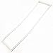 LG ADX73730402 Refrigerator Freezer Door Gasket, Lower Genuine Original Equipment Manufacturer (OEM) Part