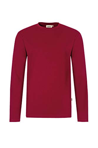 Hakro Longleeve Performance, HK279-weinrot, L