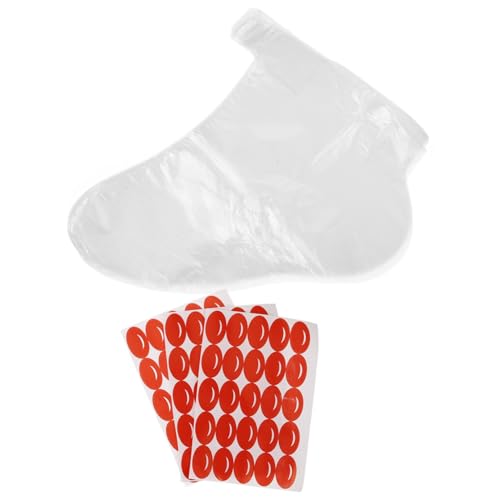 minkissy Foot Socks Pedicure Foot Soak Cover Overnight Socks Set of 1 for Salon/Use Random