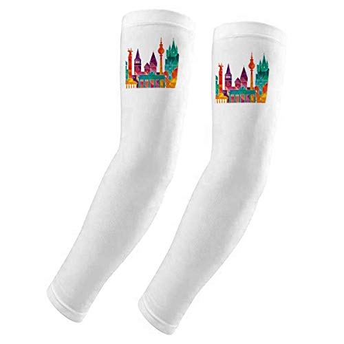 Manches de bras Allemagne protection UV soleil manchette cyclisme