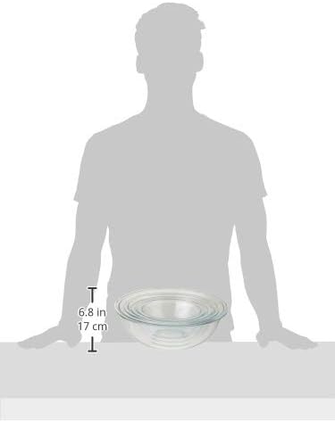 Set de 8 tazones para mezclar Pyrex con tapas miniatura 2