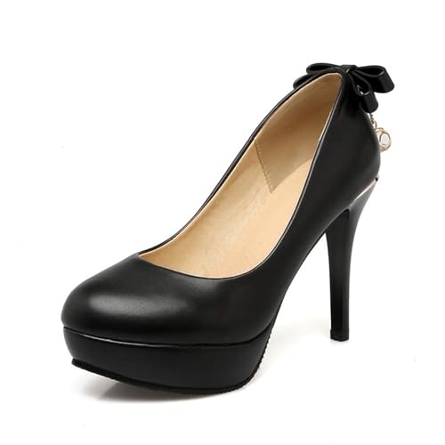 DEERBUNNY Women's IN4 Stiletto Pumps Slip On Platform Pump Shoe Wedding Party Office High Heels Dress Shoes