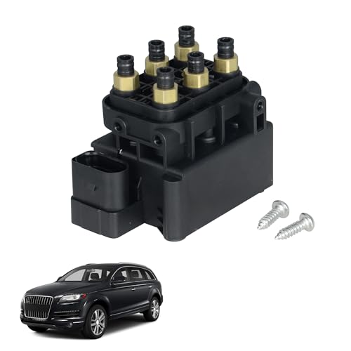 Yongtoparts Air Suspension Solenoid Valve Block 7P0698014 Compatible with Jeep Grand Cherokee, Ram 1500 3500, VW Touareg, XC90 XC60, Audi Q7, Porsche Cayenne Panamera Replace OE 95835890300