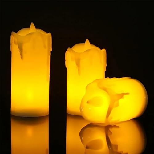 Image of Party Boomers 3Pcs Led Tealight Candles Set Pack of 1