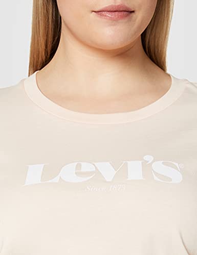 Levi's Plus Size Perfect Tee, T-shirt Donna, Rosso...