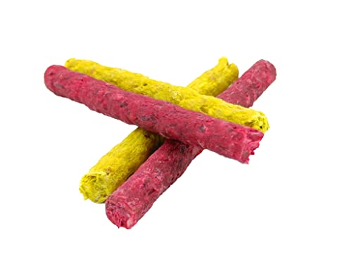 Image of 1.8 KG Chew Sticks Food for Small - Adult Dog Chew Stick Munchy Stick Real Mix Flavor Dogs Snacks, Dog Treats for Puppy, Protein Meat Dental - Training Chew