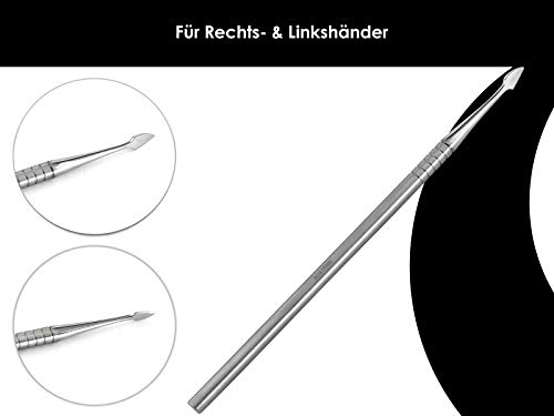 Nagelhautmesser Hautmesser aus rostfreiem Edelstahl – Bild 4