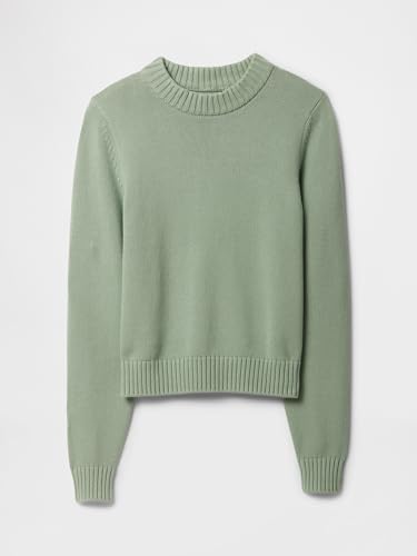 Image of Gap Women's High Neck Cotton Crew Sweater