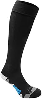 Sondico Kids Elite Football Socks Juniors Boys Padded Ankle Protection Black Junior 1-6