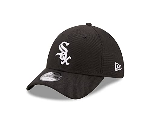 New Era Chicago White Sox Basecap 39Thirty Kappe Baseball Diamond Era schwarz Teamlogo - S-M (6 3/8-7 1/4) 1