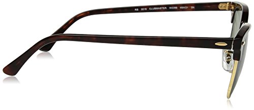 Image of Ray-Ban RB3016 Clubmaster Classic Square Sunglasses for Men for Women