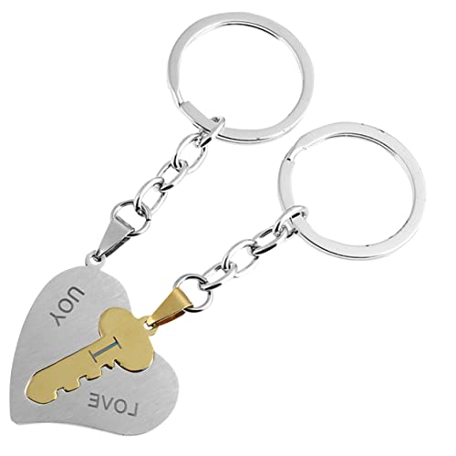 Pendentif cœur pour couple en acier inoxydable et finitions miroir - 7
