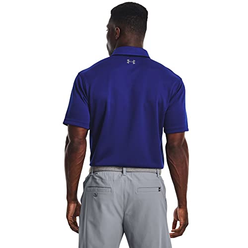 Image of Under Armour Men's Polyester Solid Tech Polo | T-Shirt | 1290140-001