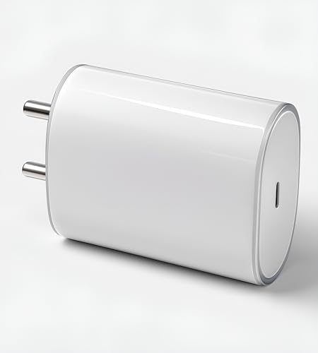 Image of CMF by Nothing 45W Type C PPS Charging Adapter for Nothing Phone 3 /3a lite /3a Pro /2 /2a /2a Plus /1 | Phone 2 Pro /Pixel 10 /10 Pro /S25 Edge /Buds /Ear Stick | Upto 50W Fast Power USB C Rapidly Charge, White