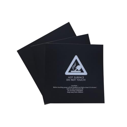 3 Pcs Square 3d Printing Build Surface Plate for Heatbed