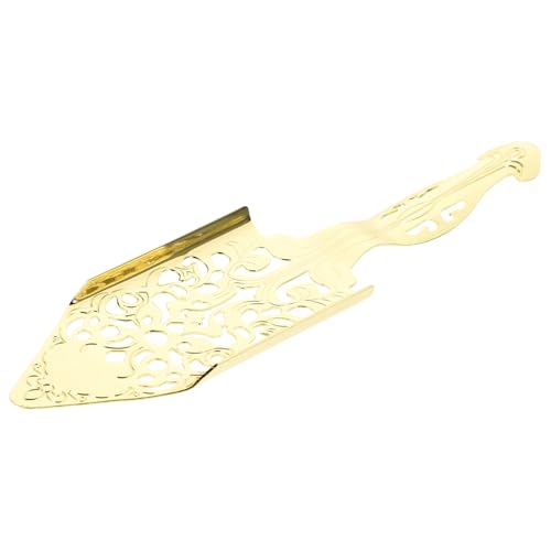 Baluue Hollow-Out Stainless Steel Absinthe Spoon Dripper Multi-Function Wormwood Mixing Spoon for Sugar Tablets and Cocktails Bar and Kitchen Tool for Absinthe Glasses