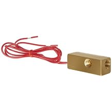 FS-927 Series Brass Compact Flow Switch, Elbow, Piston Type, Normally Closed, 0.5 gpm Flow Setting, 1/4" NPT Female